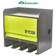 ARMADIO PENSILE PORTAUTENSILI IN METALLO CON ANTA DI CHIUSURA  RYOBI ART. RHWS-01